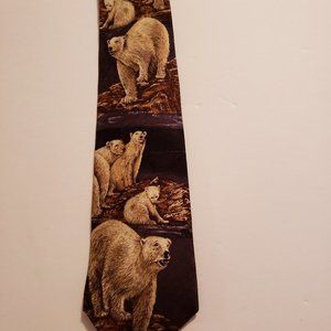 Endangered Species Bears Necktie